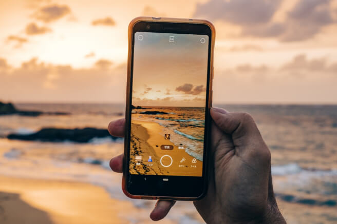 iPhoneで撮影する